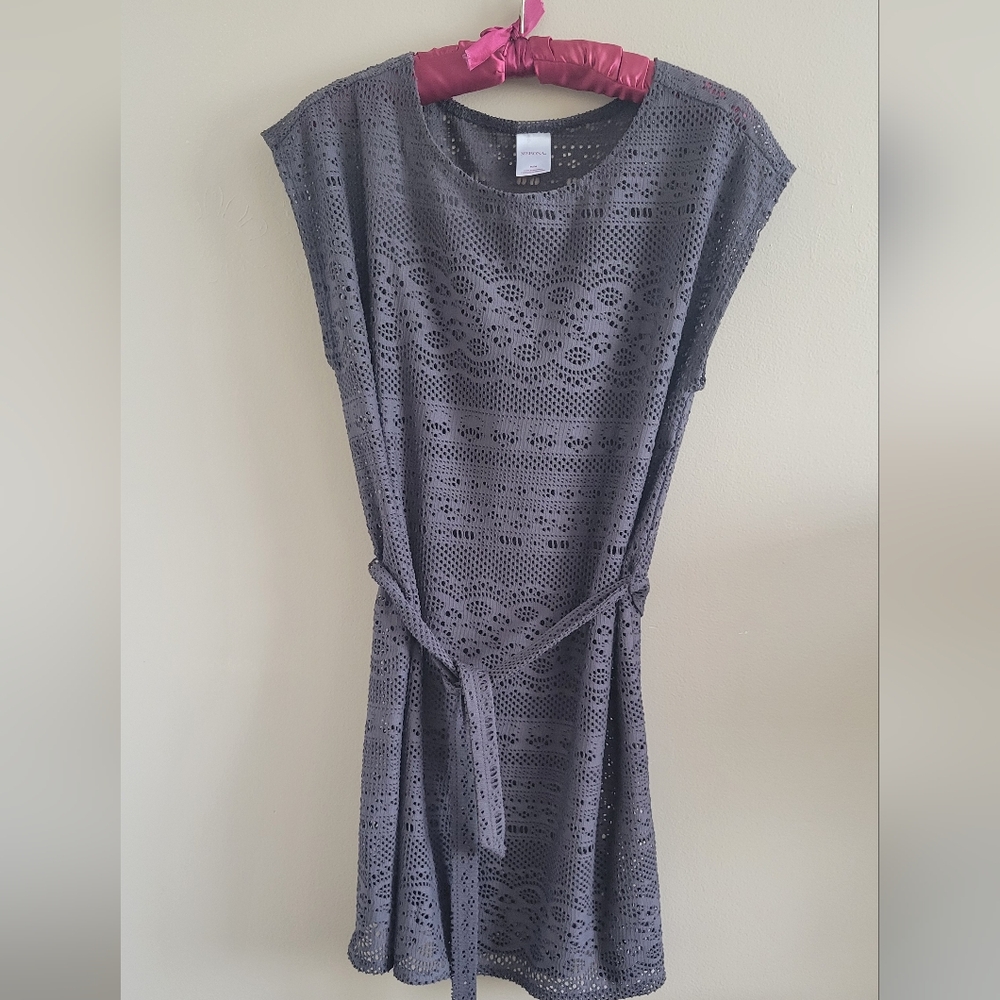 Merona | Gray Beach Swim Pool Cover up Med